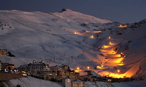 sierra nevada  andalucia spain  kicked   season    ski guru