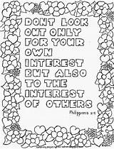 Coloring Pages Philippians Printable Kids Bible Verse Others Color Adult Colouring Sheets Interest Look Coloringpagesbymradron Verses Books Phil School Adron sketch template