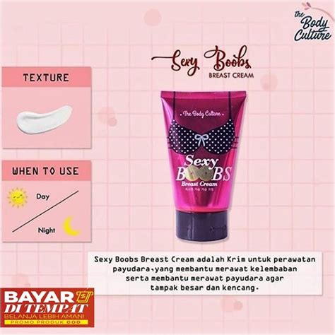 jual the body culture sexy boobs 80ml indonesia shopee indonesia