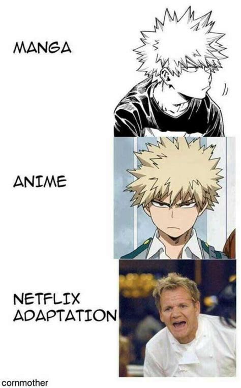 manga anime netflix adaptation meme template