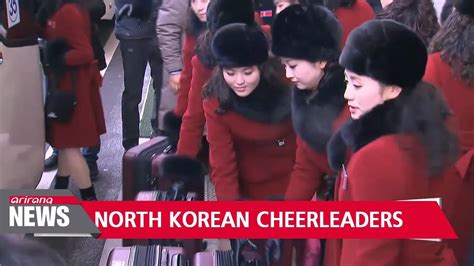 North Korean Cheerleaders Arrive In South Korea For
