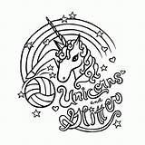 Unicorn Coloring Pages Rainbow Girls Unicorns Color Printable Adults Girl Print Kids Coloringhome Christmas American Library Clipart Popular Comments sketch template