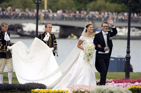 the pink royals wedding of crown princess victoria of