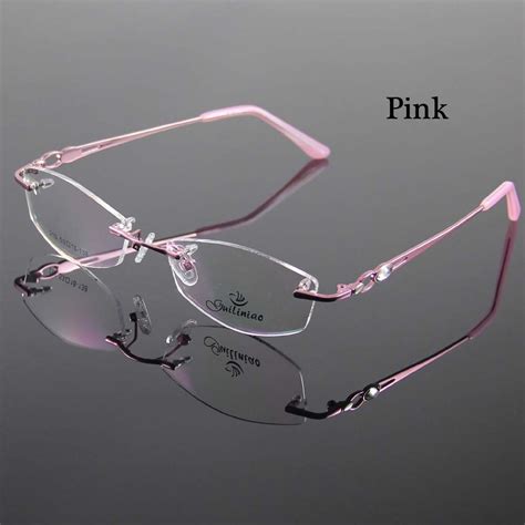 rimless women s glasses frame designer spectacles women eyeglasses