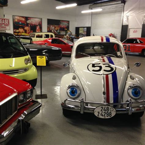 herbie  love bug hollywood cars museum