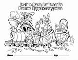 Coloring Park Irvine Railroad Children Easter Train Irvineparkrailroad Hires Eastercoloring Christmas Now 4th Grade California sketch template