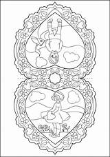 Vintage Valentines Coloring Pages Inspiration Valentine Nicole Cards Cute Choose Board sketch template