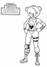 Fortnite Coloring Pages Battle Royale Kids Printable Pdf Color Print sketch template