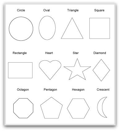 images  large printable shapes  cut  geometric shapes