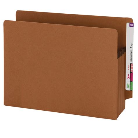 smead recycled file pocket letter   expansion pack