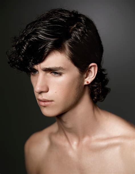 guy patrick rocks curly hairstyles for kimber capriotti shoot the