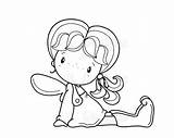 Cling Foam Pixie Whimsy sketch template
