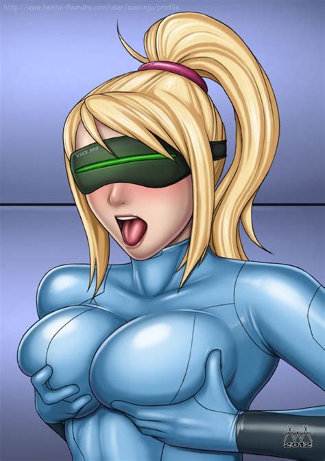 metroid samus virtual breast squeezing samus aran video game porn images sorted by position