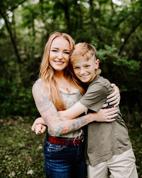 Teen Mom Fans Think Maci Bookouts Son Bentley 12 Looks So Grown Up
