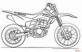 Drawing Coloring Pages Quad Wheeler Color Getdrawings Dirtbike sketch template
