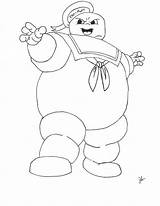 Ghostbusters Puft Marshmallow Ausmalbilder Sheets Kun15 Kitty Marshmallows sketch template