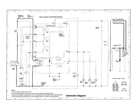 sharp microwave schematic diagram parts model   searspartsdirect