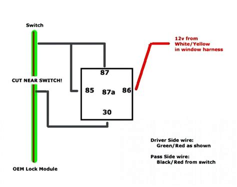 bosch relay wiring diagram  pole manual  books  prong relay wiring diagram cadicians blog