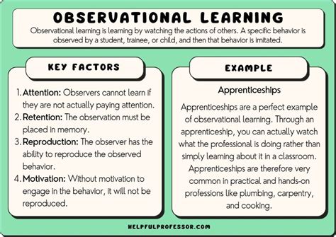 observational learning examples
