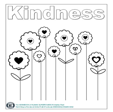 kindness activity sheet pre  teach  play