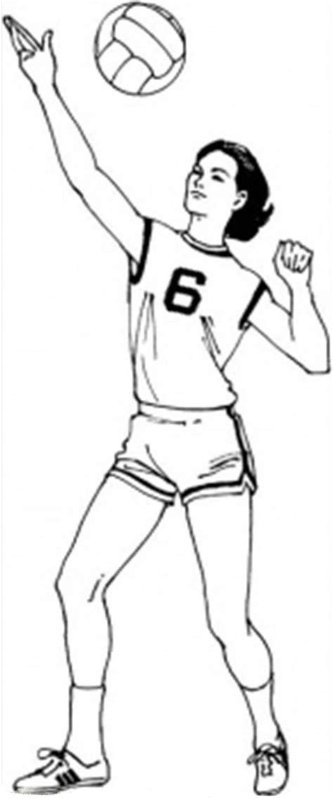woman volleyball team coloring page  print  coloring