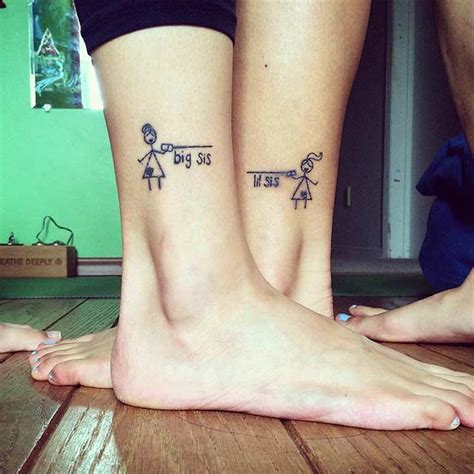 39 tattoos for sisters with powerful meanings white ink