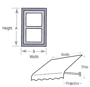 series  fabric window awnings   measure  fabric window awnings  canada