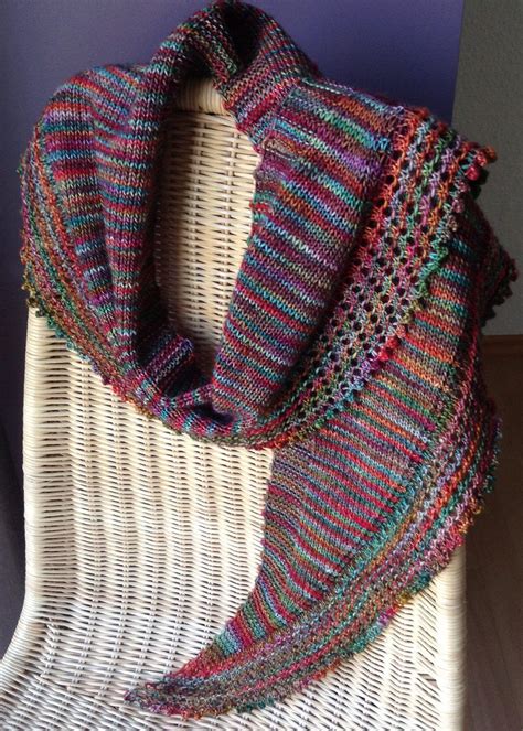 knitting pattern  cinnamon grace  skein shawl easy