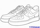 Coloring Jordan Pages Shoe Air Jordans Force Comments sketch template