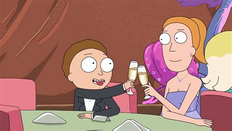 Image S2e10 Cheers Morty And Summer Png Rick And Morty Wiki