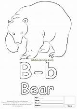 Coloring Letter Pages Bb Alphabet Printable Worksheets Books Uppercase Lowercase sketch template