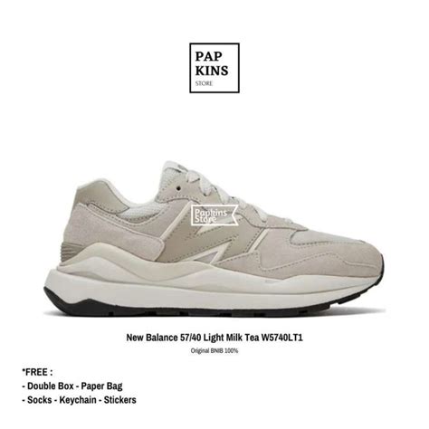 Jual Sepatu New Balance 5740 Light Milk Tea Sneakers New Balance Pria