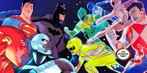 power rangers declare war on the justice league