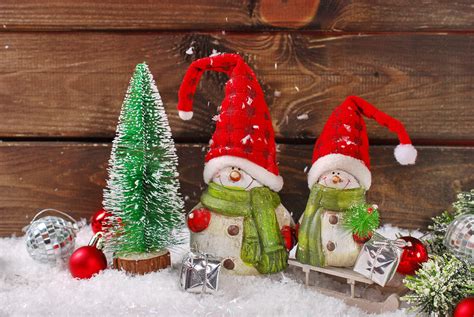 wallpaper christmas decoration santa snowmen