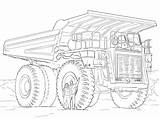 Coloring Sweeper Street Dump Truck Getdrawings sketch template
