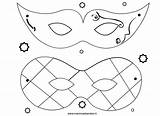 Maschere Carnevale Colorare Disegno Maschera Mascherina Mammaebambini Mamma Giullare sketch template