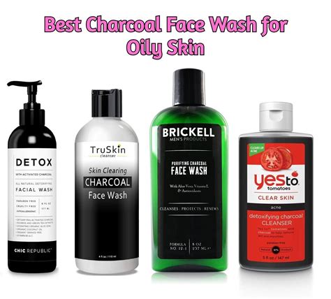 charcoal face wash  oily skin charcoal face wash face wash skin clearing face wash