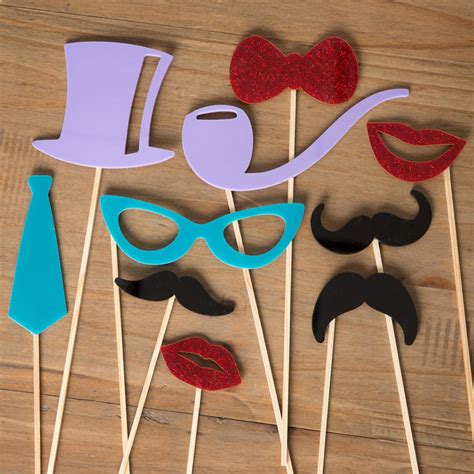 photo booth party props   gifting knot notonthehighstreetcom