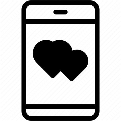 Dating App Heart Love And Romance Romantic Icon Download On