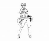 Tenten sketch template