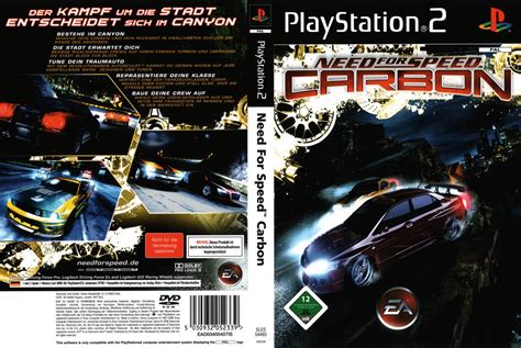 Need For Speed Carbon D Playstation 2 Covers Cover