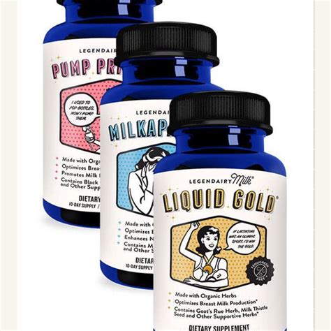 Liquid Gold Organic Lactation Blend Optimize Breast Milk Production