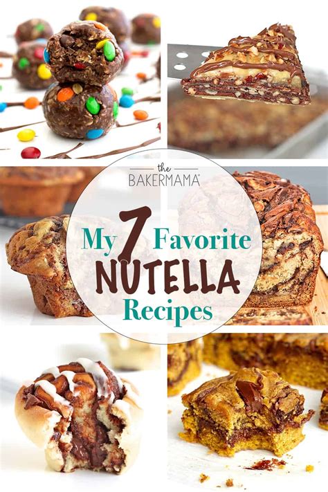 favorite nutella recipes  bonus boards  bakermama