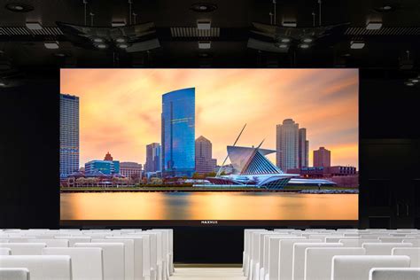 maxhub lmm led wall display delivers engagement     level sound video
