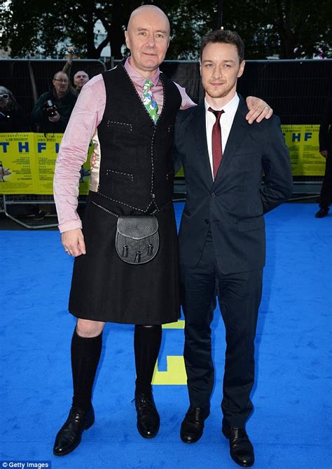 James Mcavoy Poses With Sister Joy At Filth Premiere Daily Mail Online