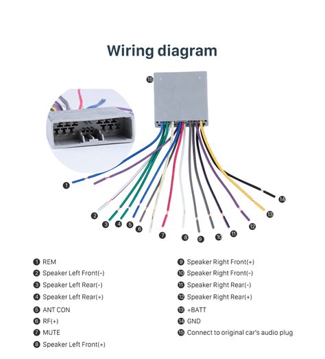 wiring diagram head unit adapter