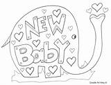 Coloring Baby Pages Sister Big Printable Shower Colouring Little Kids Brother Color Getcolorings Oh Adult Getdrawings Boy Babies Hearts Colorings sketch template