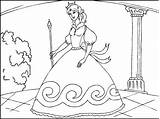 Princess Coloringpages4u sketch template
