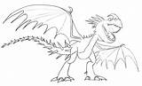 Hiccup Coloring Pages Toothless Dragon Getdrawings sketch template