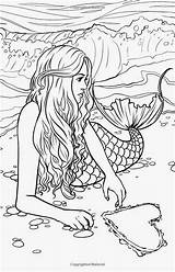Book H2o Mermaids Meerjungfrau Kleurplaten Selina Fenech Sirenas Mythical Mystical Zeemeermin Mandalas Projets Volwassenen Kleurplaat Erwachsene Colorier Abenteuer Printables Adulte sketch template